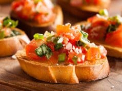 Bruschetta, a nagysikerű olasz előétel bruschetta
