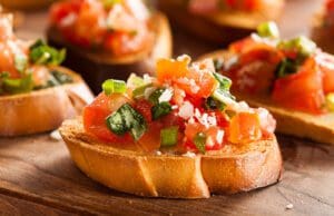 Bruschetta, a nagysikerű olasz előétel bruschetta