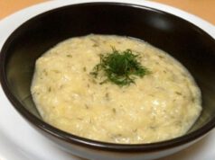 Extrán krémes tejszínes-kapros tökfőzelék tökfőzelék