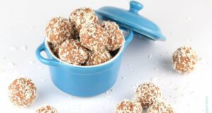 Egy klasszikus másképpen: kókuszgolyó zabpehelyből kókuszgolyó-zabpehelyből