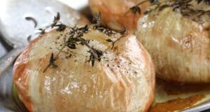 Sütőben sült hagyma vajjal és rozmaringgal sütőben-sült-hagyma