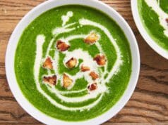 Szuperzöld spenótkrémleves spenótkrémleves