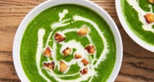 Szuperzöld spenótkrémleves spenótkrémleves