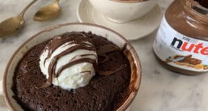 Nutellás bögrés süti pillanatok alatt nutellás-bögrés-süti
