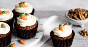 Az amerikai háziasszonyok kedvence: húsvéti répatorta-muffin répatorta muffin