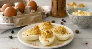 Olaszország húsvéti kedvence: tonhalkrémmel töltött tojás tonhalkrémmel töltött tojás