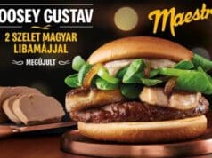Exkluzív hungarikummal érkezik újra a McDonald’s szendvicse Maestro-Goosey-Gustav