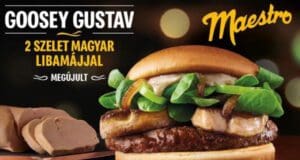 Exkluzív hungarikummal érkezik újra a McDonald’s szendvicse Maestro-Goosey-Gustav