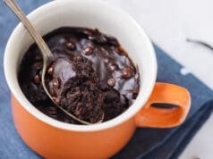 Extrán csokis bögrés-mikrós brownie mikrós brownie