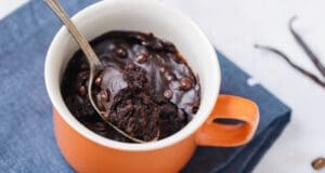 Extrán csokis bögrés-mikrós brownie mikrós brownie