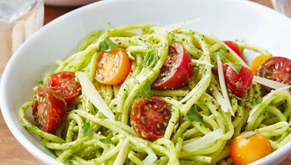 avokádós spagetti