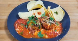 Marha húsgolyók Tex-Mex módra Tex-Mex húsgolyó