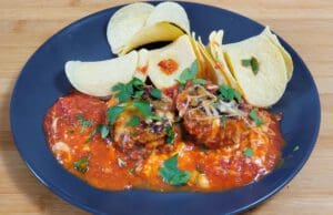 Marha húsgolyók Tex-Mex módra Tex-Mex húsgolyó