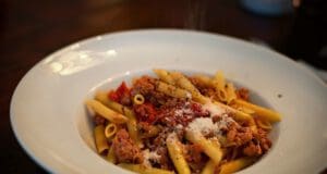 Ha csak fél óránk van: kolbászos-paradicsomos penne kolbászos penne