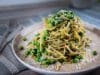 A tavasz ízei: zöldborsós pestós spagetti zöldborsós pesztós spagetti