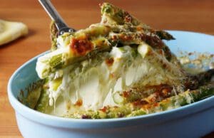 Extrasajtos csőben sült spárga csőben sült spárga