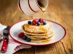 Ráérős reggelek: bögrés amerikai palacsinta juharsziruppal bögrés amerikai palacsinta