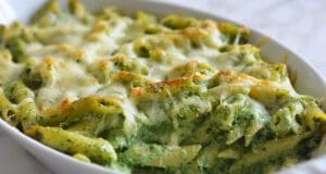 Gyors spenótos penne spenótos penne