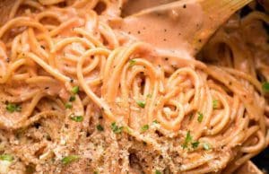 Villámgyors vacsora: tejszínes-paradicsomos spagetti tejszínes paradicsomos spagetti