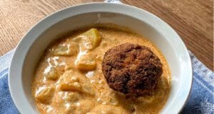 Tradicionális krumplifőzelék krumplifőzelék