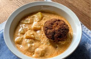 Tradicionális krumplifőzelék krumplifőzelék