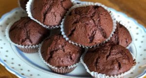 Céklás-kakaós muffin céklás muffin