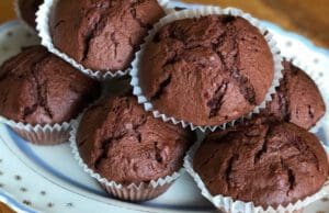 Céklás-kakaós muffin céklás muffin