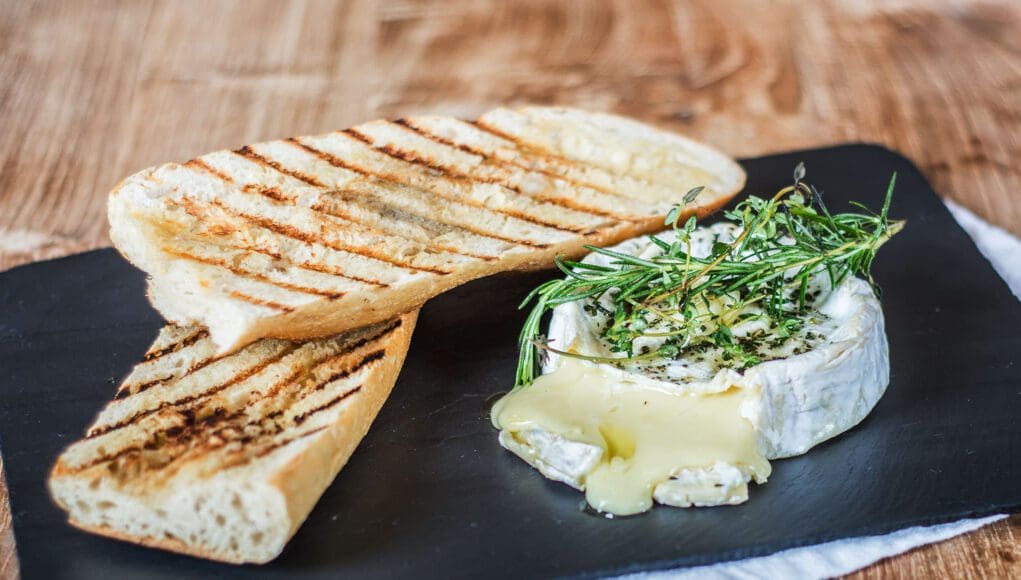 grillezett camembert