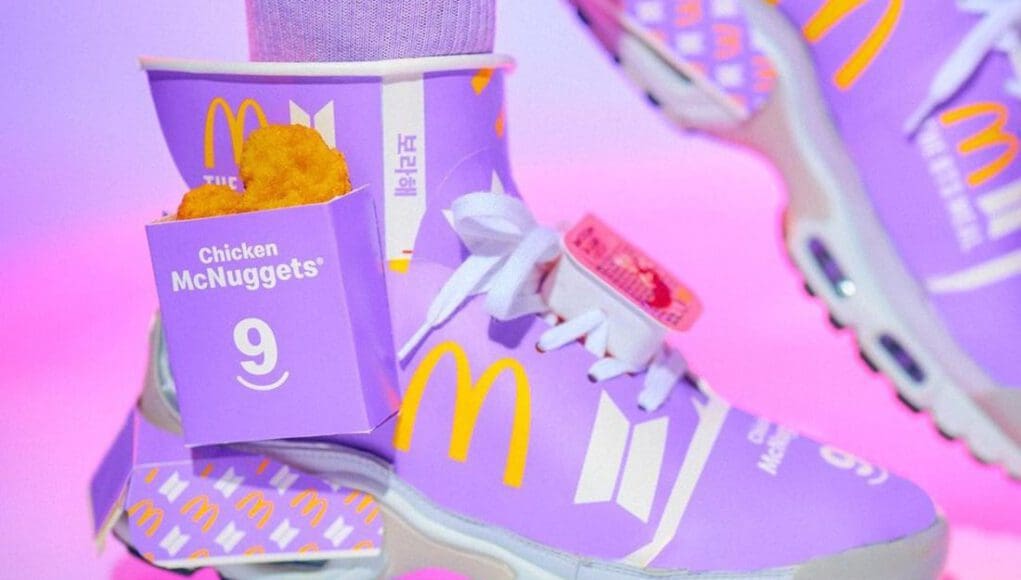mcNuggets bts nike