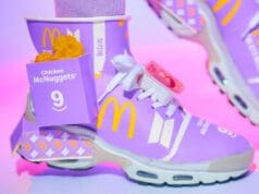 Már a bokádon is hordhatod a McDonald’s friss csirkefalatkáit mcNuggets bts nike