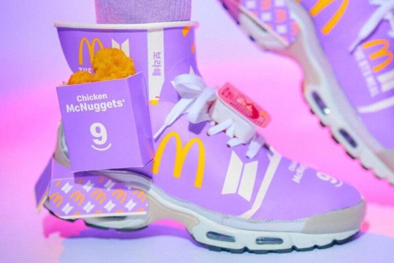 mcNuggets bts nike