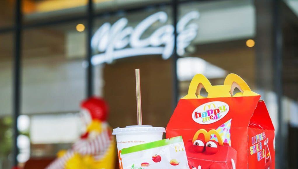McDonald's műanyag