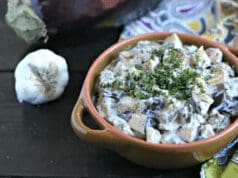 Joghurtos padlizsánsaláta joghurtos padlizsánsaláta