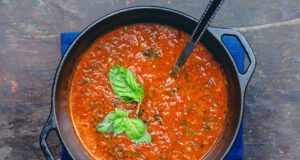 Selymes sült paradicsomleves sült paradicsomleves