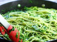 Fokhagymás-spenótos tészta fokhagymás spenótos tészta