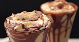 Frissítő csokoládés jegeskávé jegeskávé