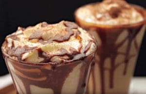 Frissítő csokoládés jegeskávé jegeskávé