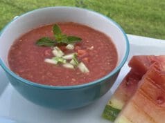 Hideg görögdinnyeleves főzés nélkül görögdinnyeleves