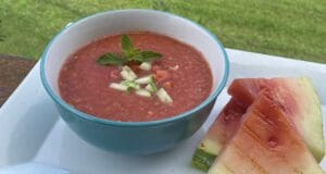 Hideg görögdinnyeleves főzés nélkül görögdinnyeleves