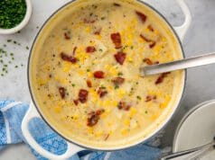 Így készül a sűrű és krémes amerikai kukoricaleves, a corn chowder corn chowder