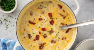 Így készül a sűrű és krémes amerikai kukoricaleves, a corn chowder corn chowder