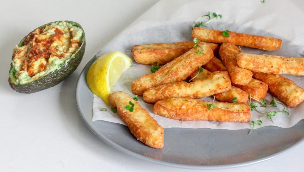 rántott halloumi