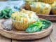 Omlós fetás-spenótos muffin fetás spenótos muffin