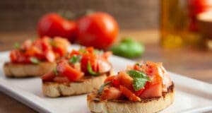 Így készül Itália könnyed, zamatos előétele, a bruschetta bruschetta