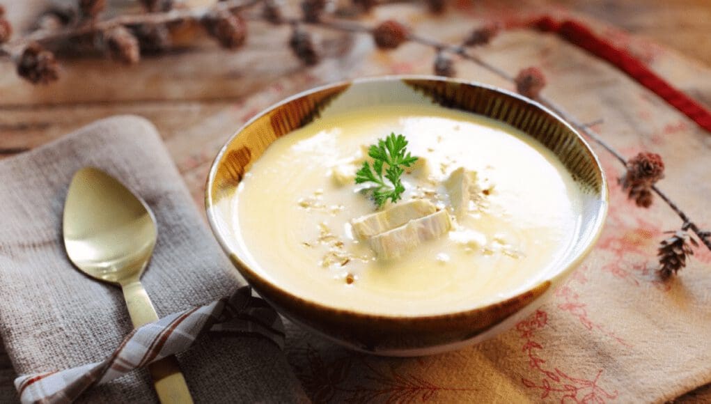 camembert krémleves