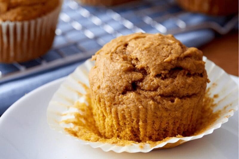 sütőtökös muffin