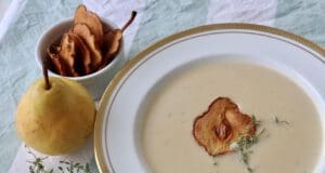 Selymes őszi körtekrémleves körtekrémleves