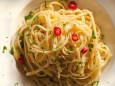 Egyszerű olasz fokhagymás tészta olasz fokhagymás tészta