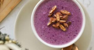 Őszköszöntő lilakáposzta krémleves lilakáposzta krémleves