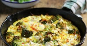 Brokkolis-fetás omlett brokkolis fetás omlett